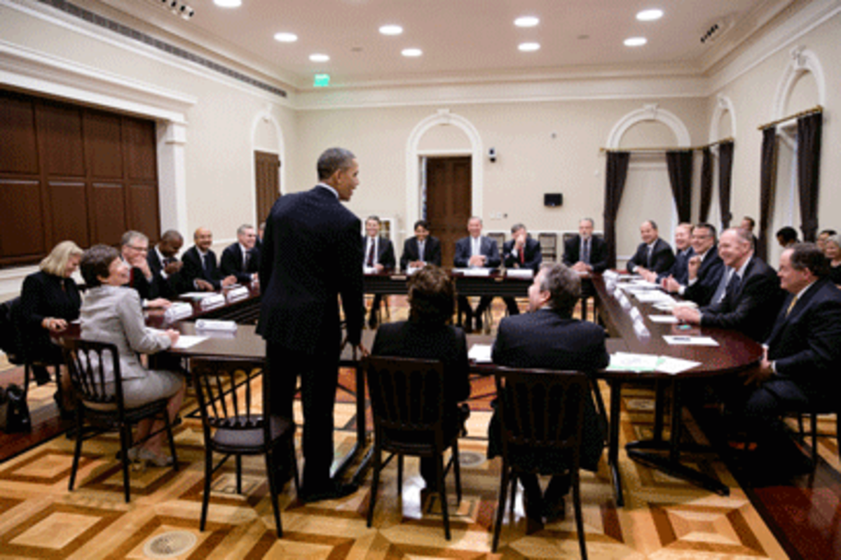 obama business roundtable