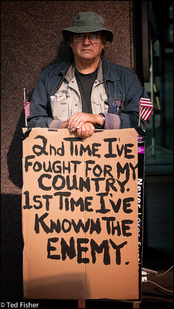 occupy veteran