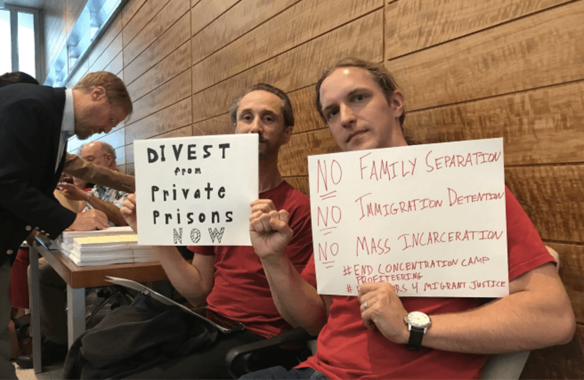 Private Prison Divestment Campaign
