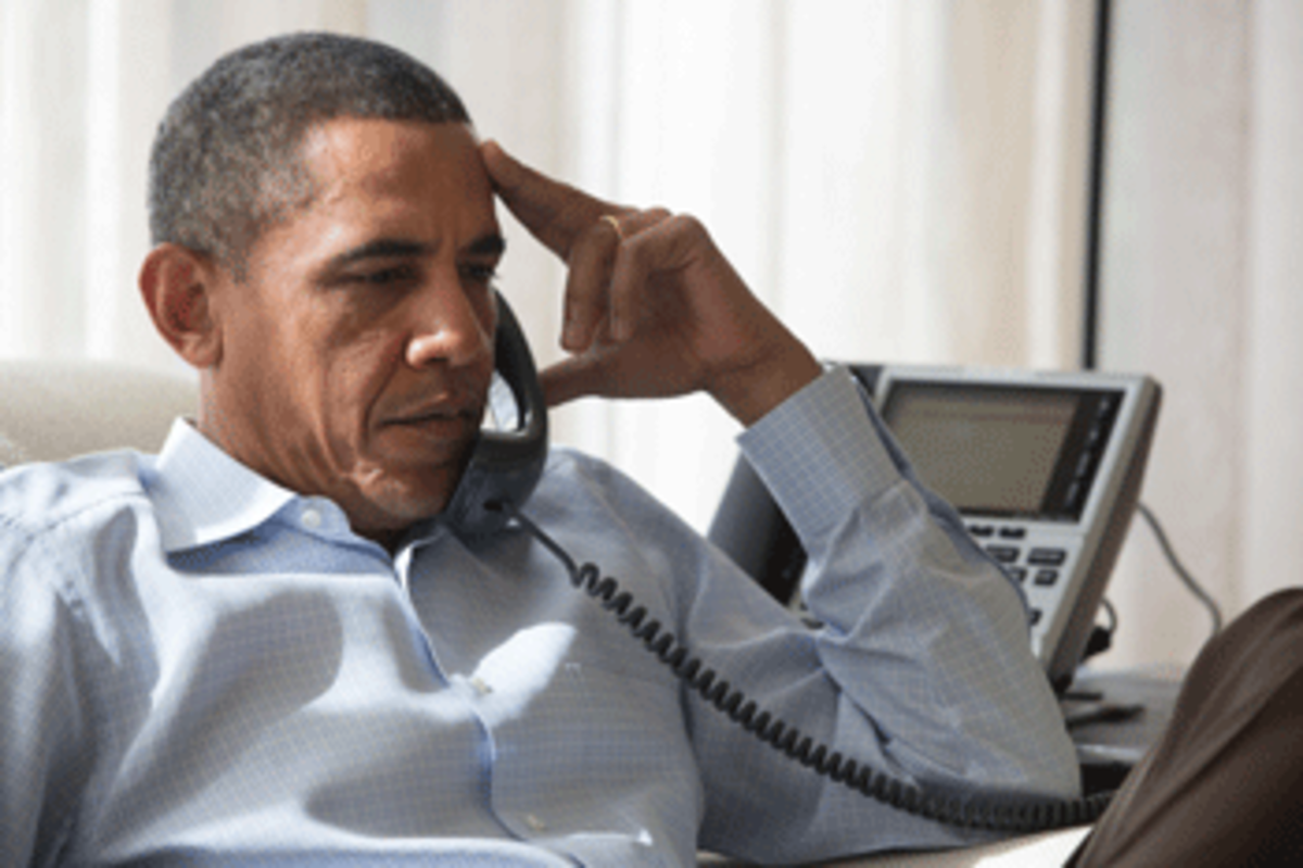 Obama Phoning