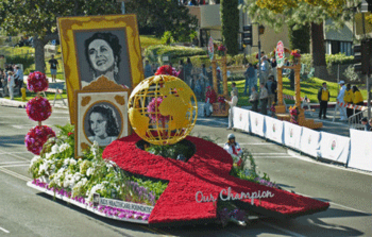 2012 rose parade our champion float