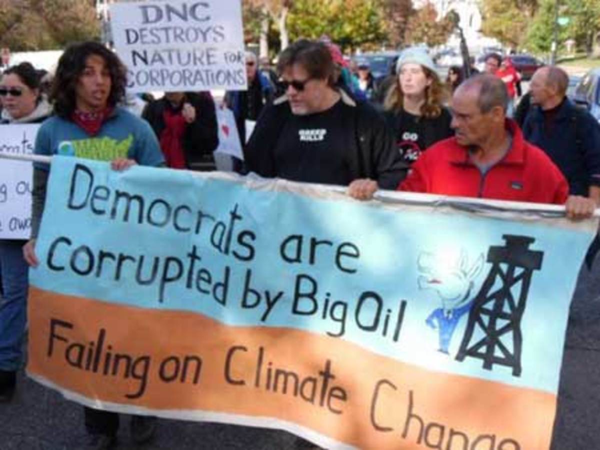 Tell the #Fracking #Democrats at the DNC that we know they're corrupted by the Fossil Fuel industry!
