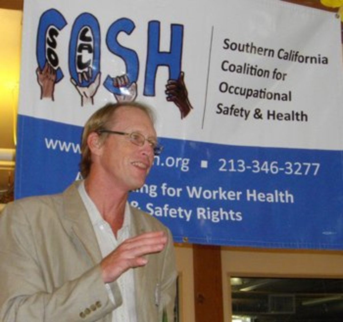 Tom O'Connor, executive director of the national Council for Occupational Safety and Health