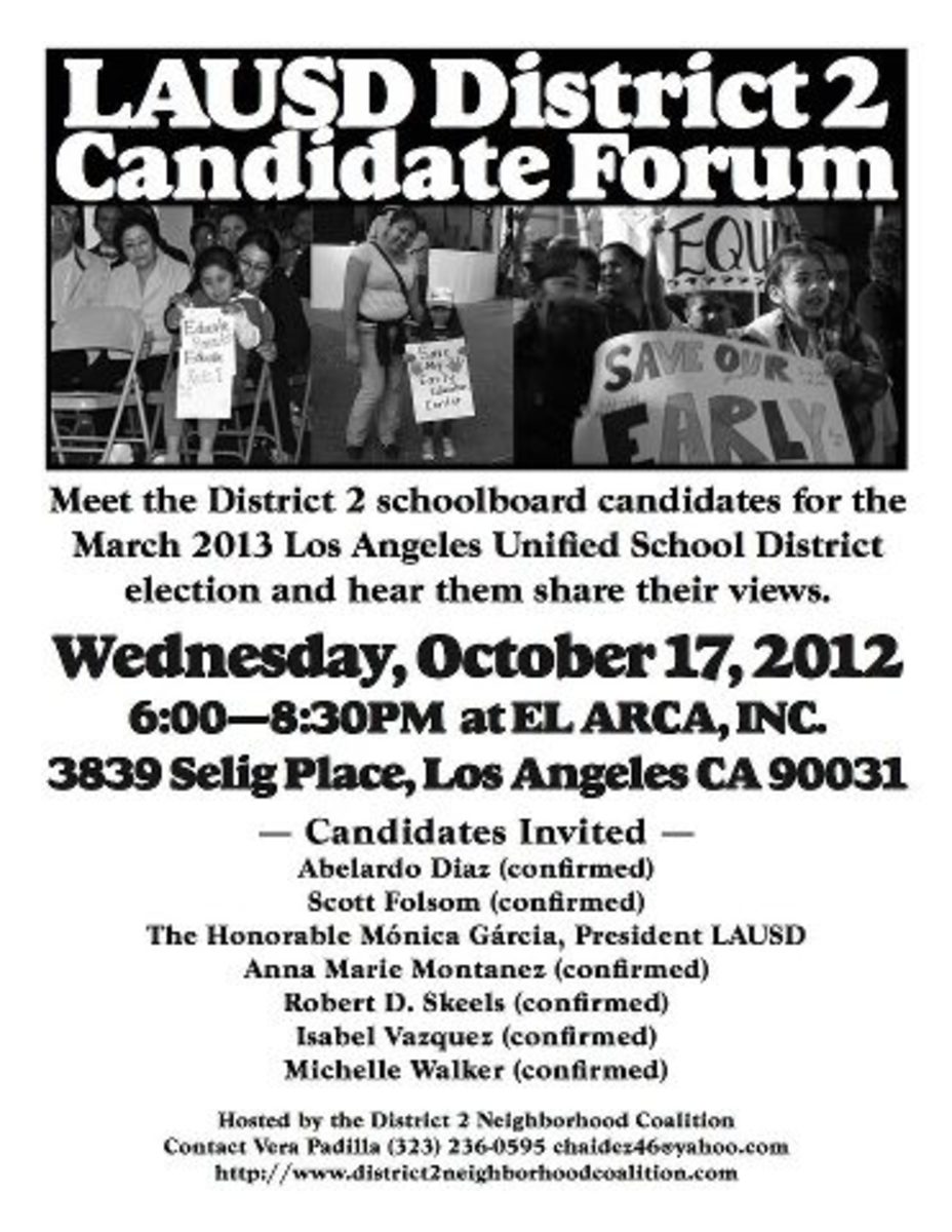 LAUSD Candidate Forum