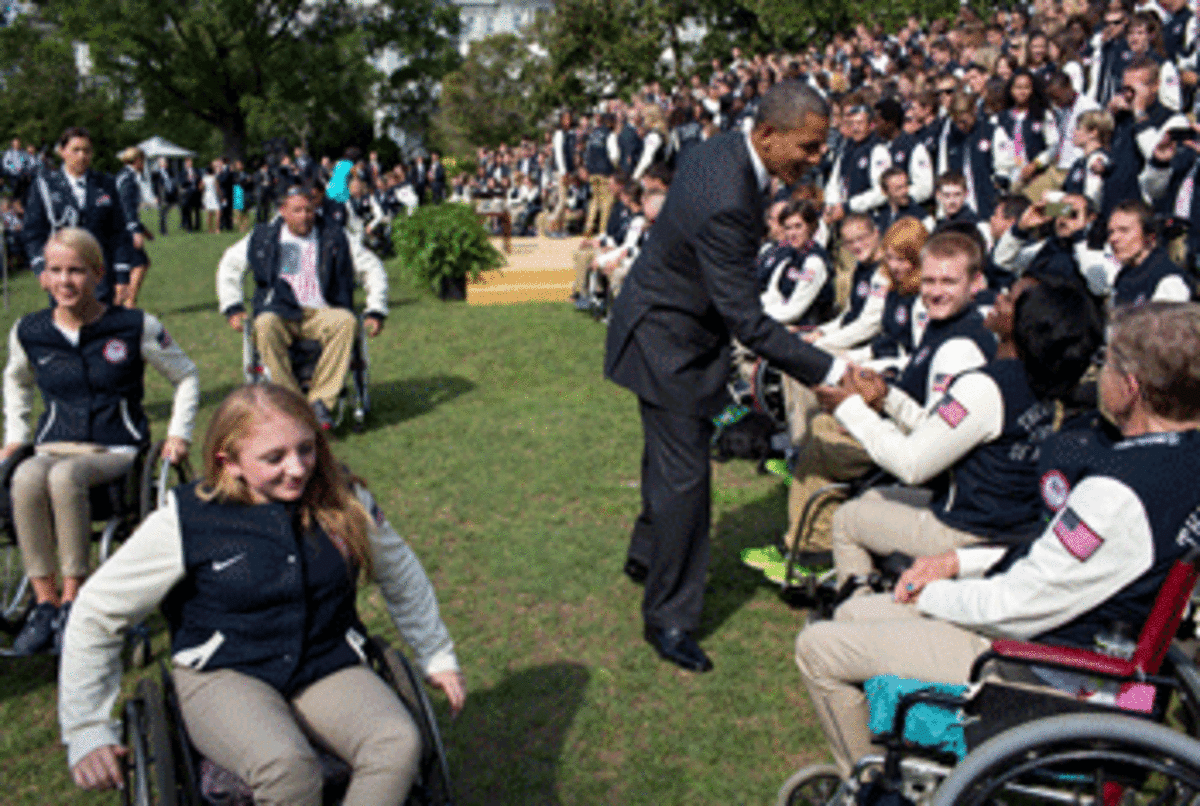 obama paralympic teams