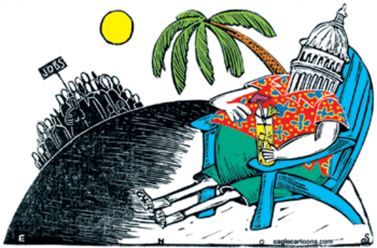 congress on vacation