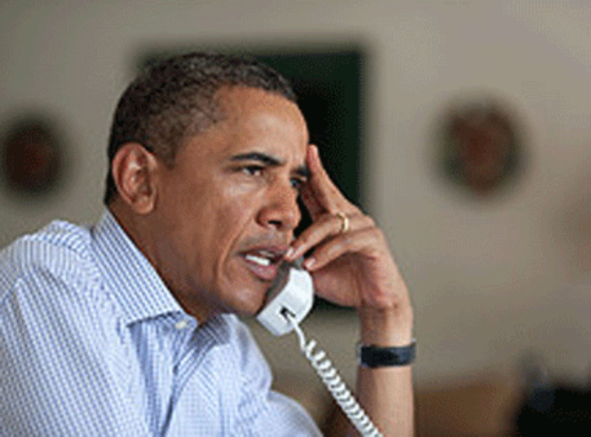 obama phoning