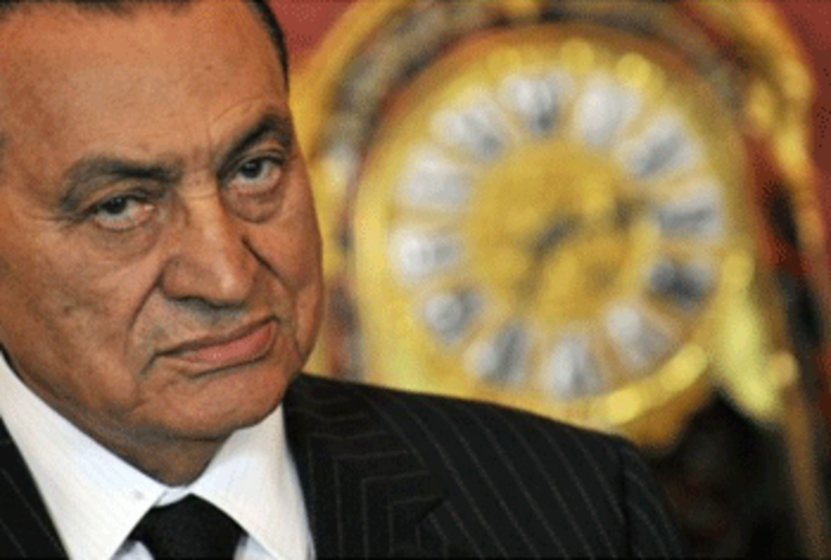 Ben Ali and Hosni Mubarak