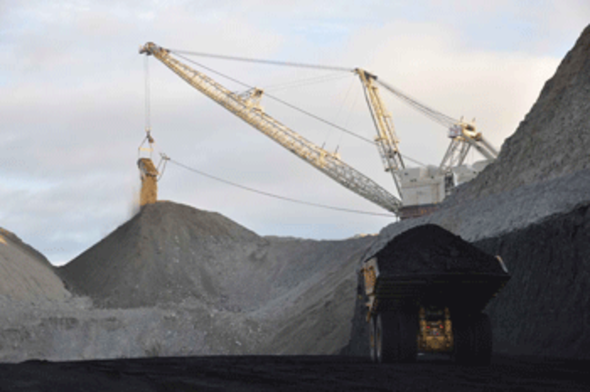 Big Metal Mine, named after a legendary Crow (Courtesy Big Metal Coal) Read more at https://indiancountrytodaymedianetwork.com/2014/01/15/crow-lummi-dirty-coal-clean-fishing-153086
