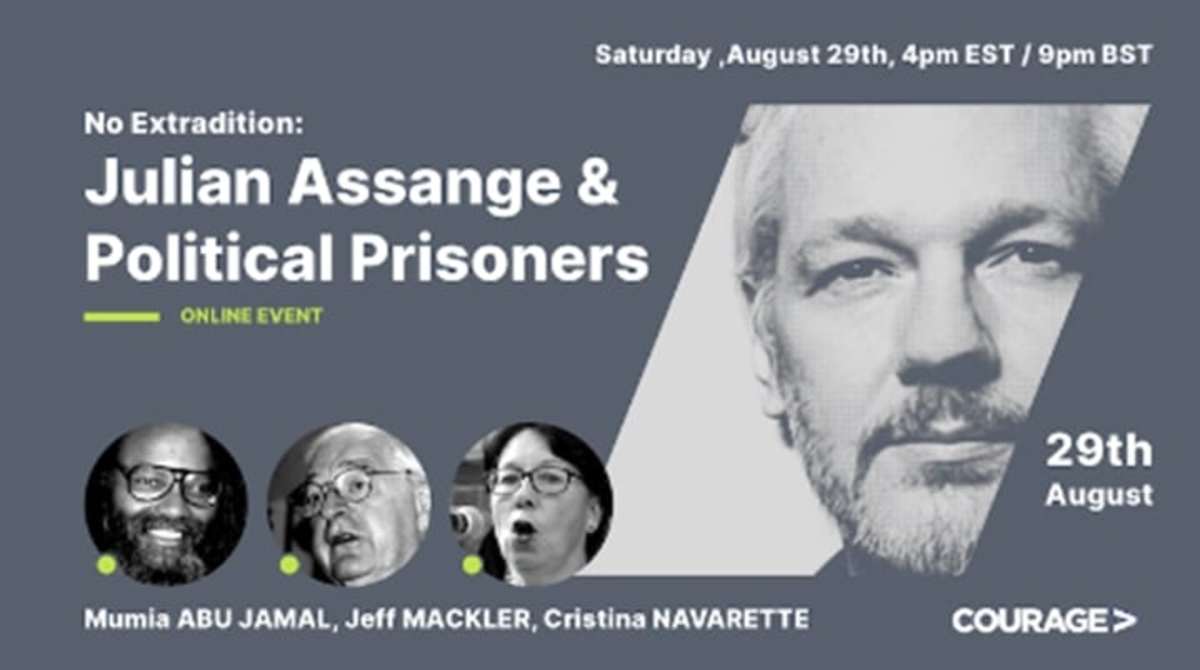 Mumia Abu-Jamal Joins Assange