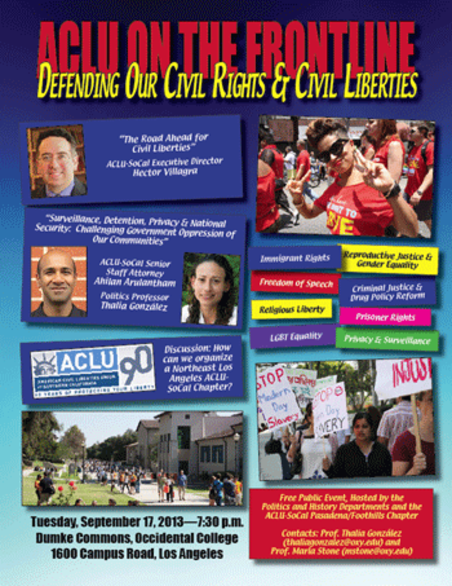 aclu comes to oxy