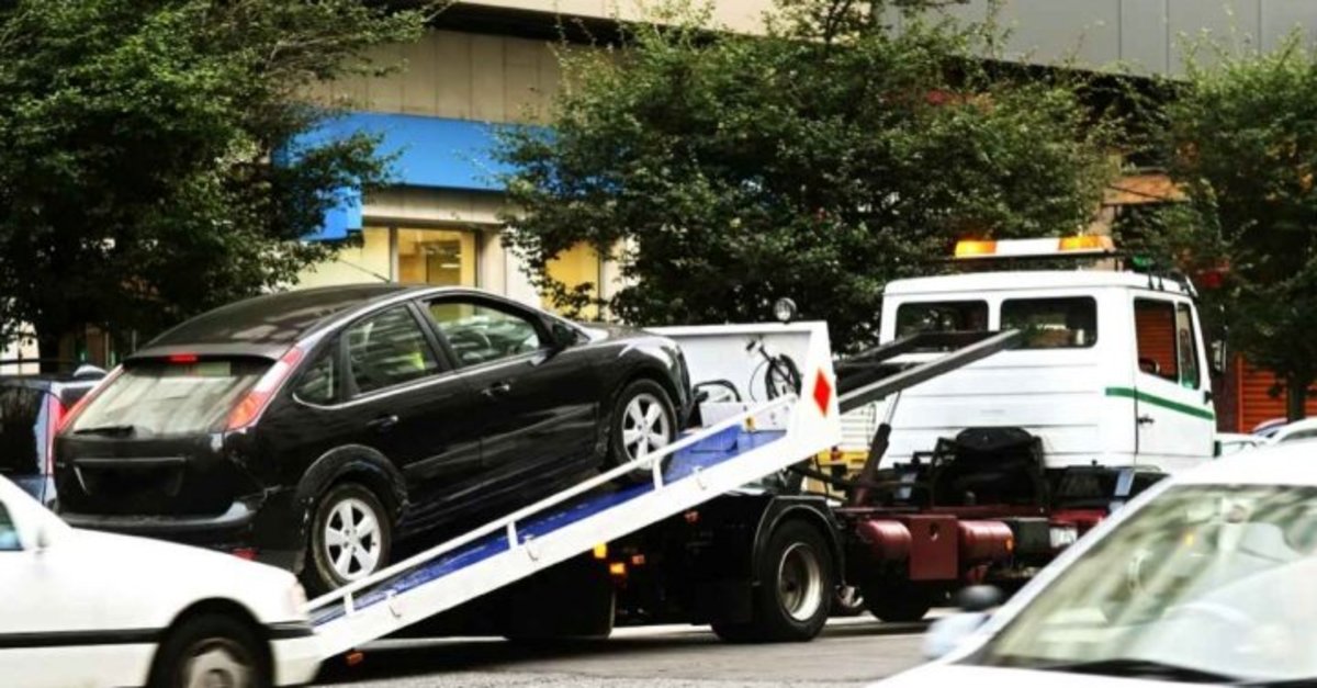 Towing Legally Parked Cars
