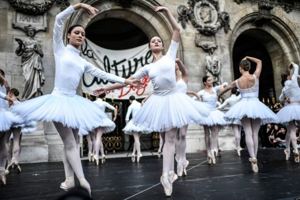 French ballet dancers protest pension overhaul as strikes continue | South China Morning Post