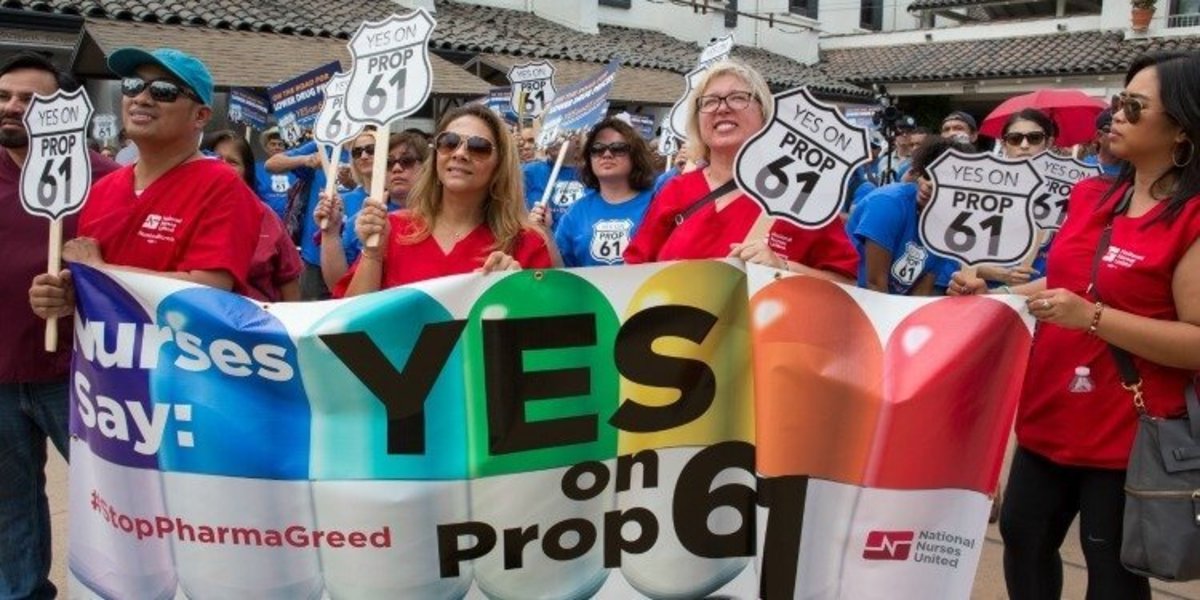 Vote Yes on Prop 61, the California Drug Price Relief Act LA Progressive