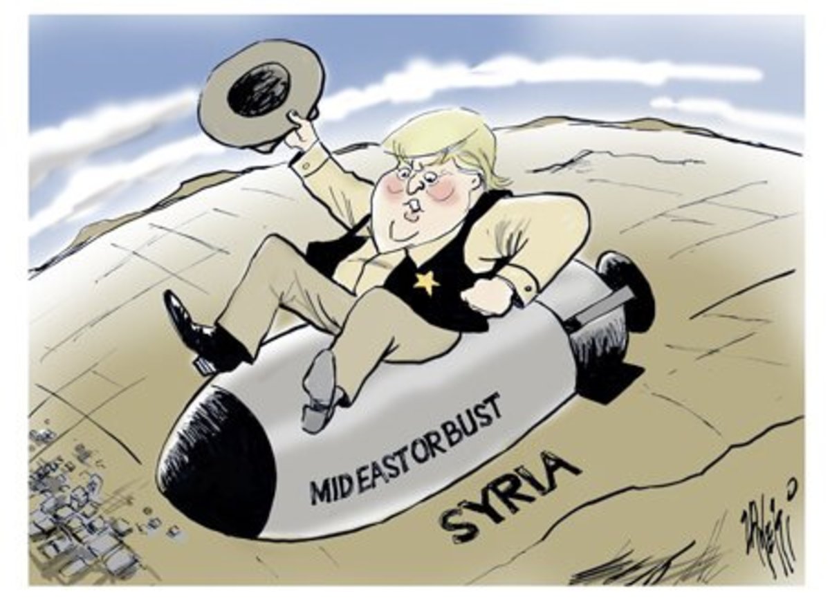 Trump Bombs Syria