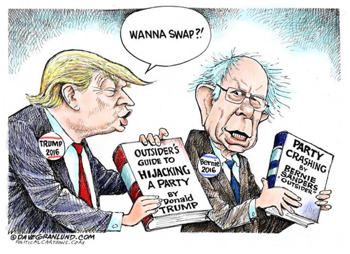 Trump Sanders Debate