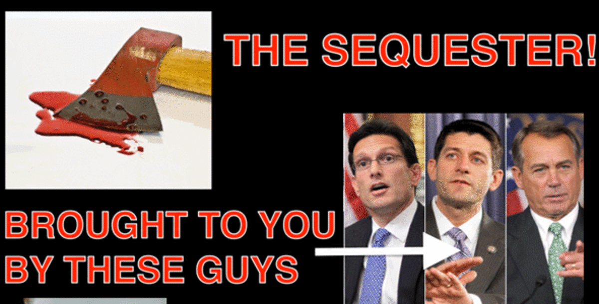 Republican Sequester But Democrats Blamed - LA Progressive
