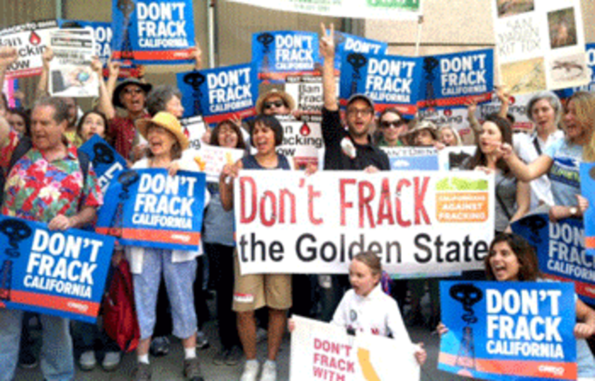 don't frack california