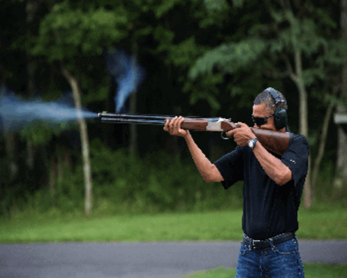 obama shotgun