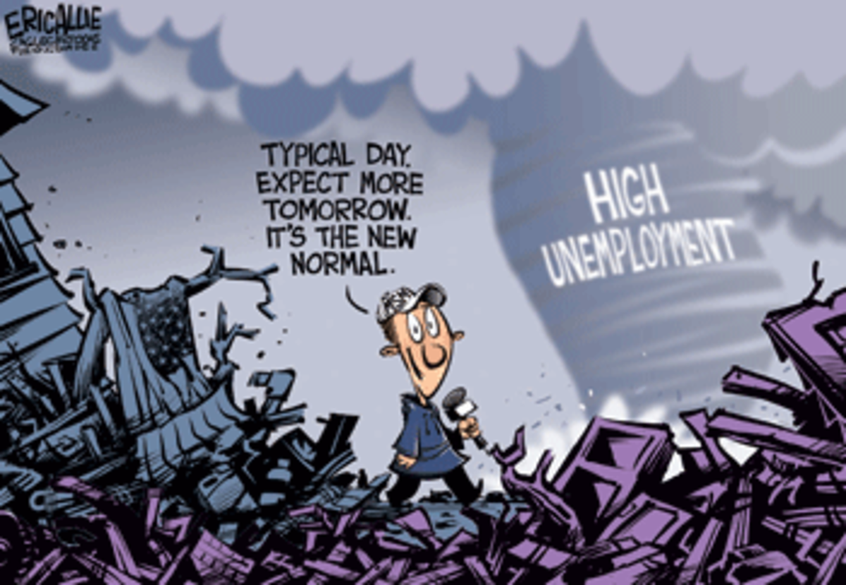 high unemployment
