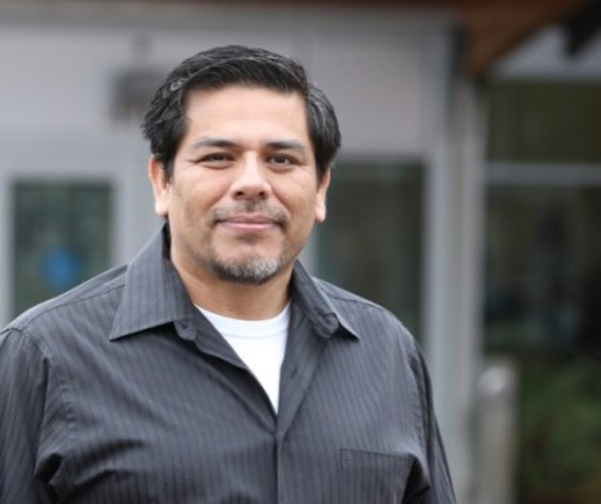 Oscar Juarez  at Oregon Coast Community College in Newport. (Courtesy photo)