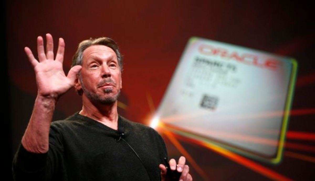 Co-founder and Chief Executive of Oracle Corporation, Larry Ellison