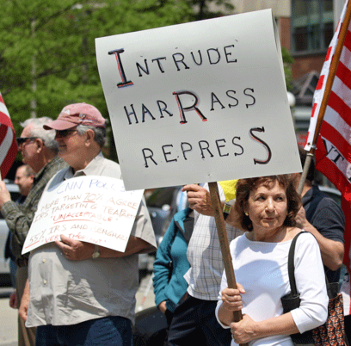 irs protests