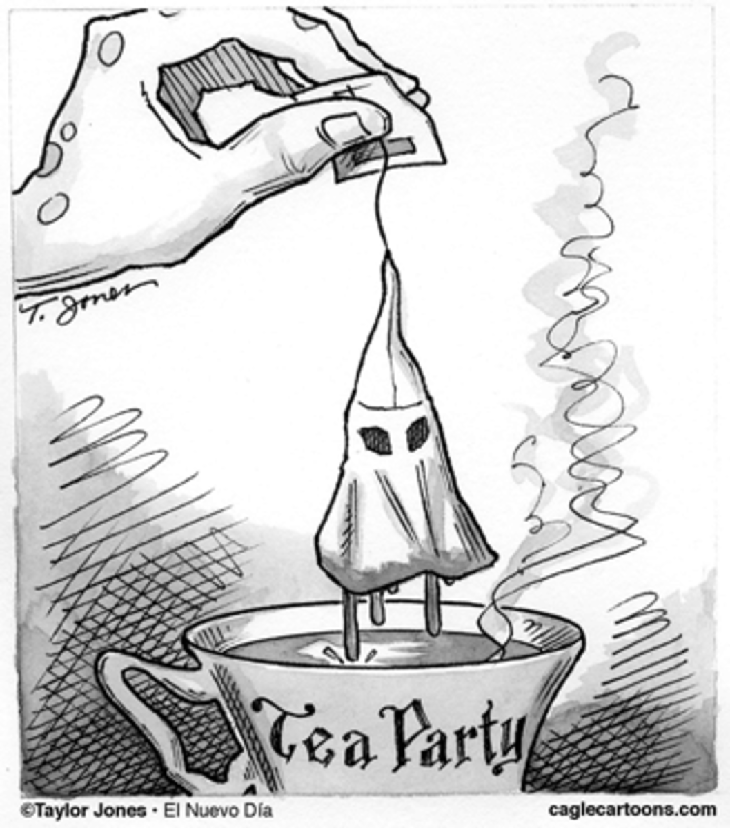 racist tea party