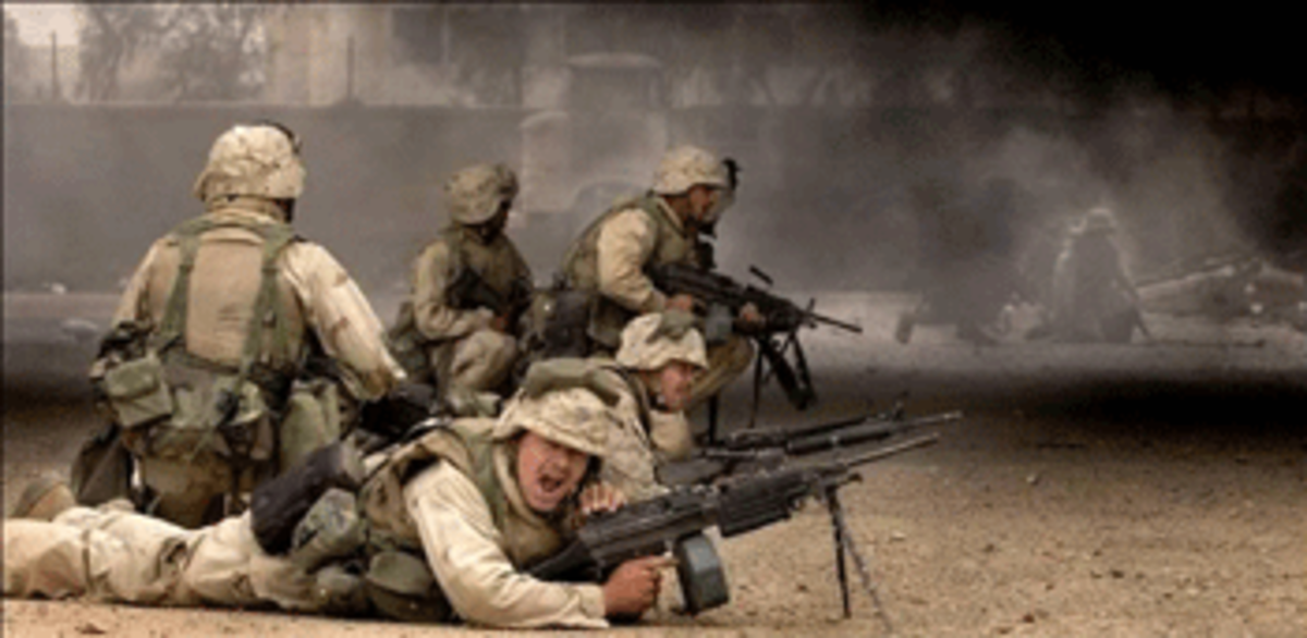 Marines in Fallujah (Photobucket Commons)