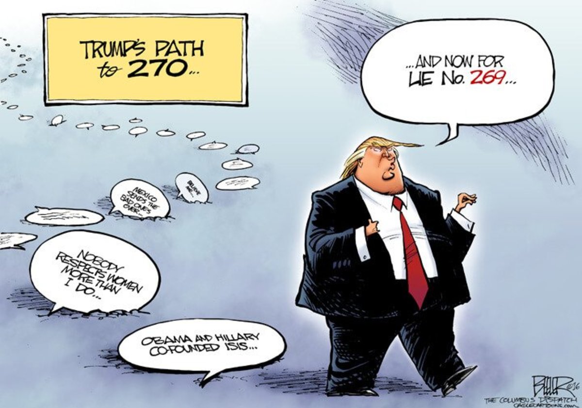trump many lies