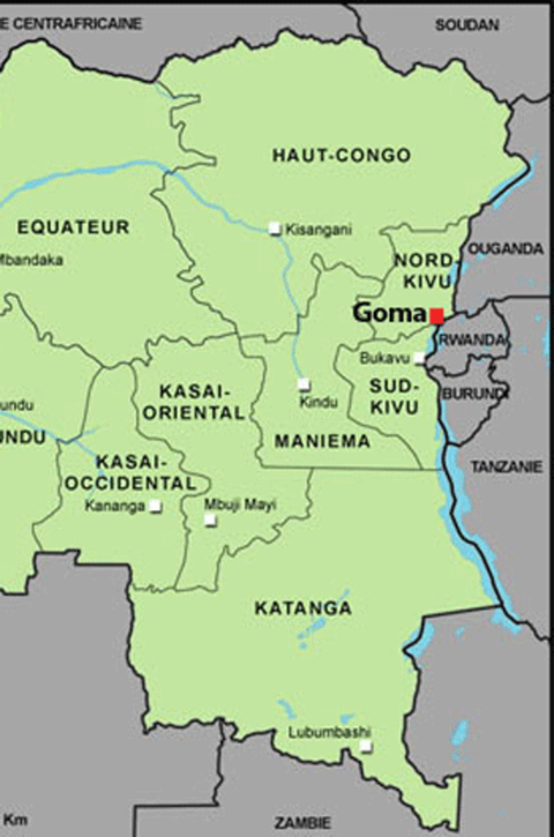 Kivus Democratic Republic of Congo