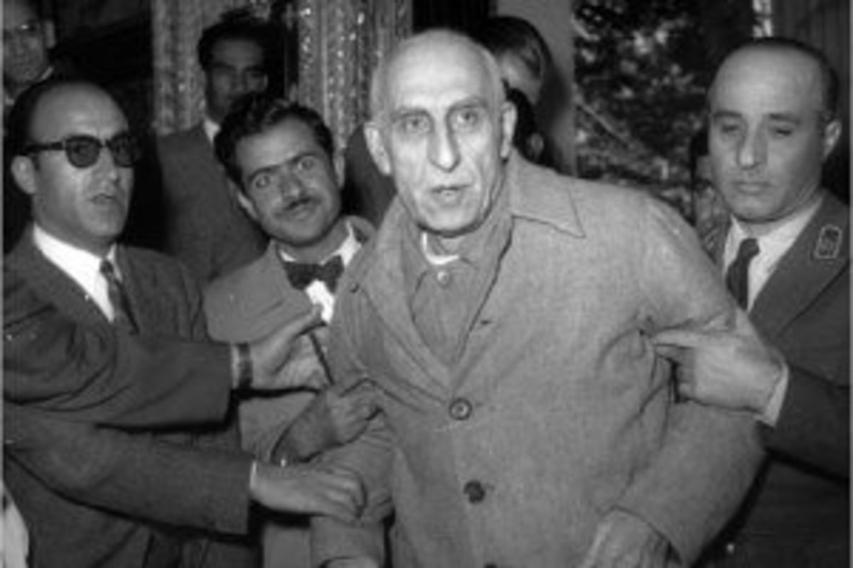 After the coup. Mossadegh was court-martialed and sentenced to house arrest for life.