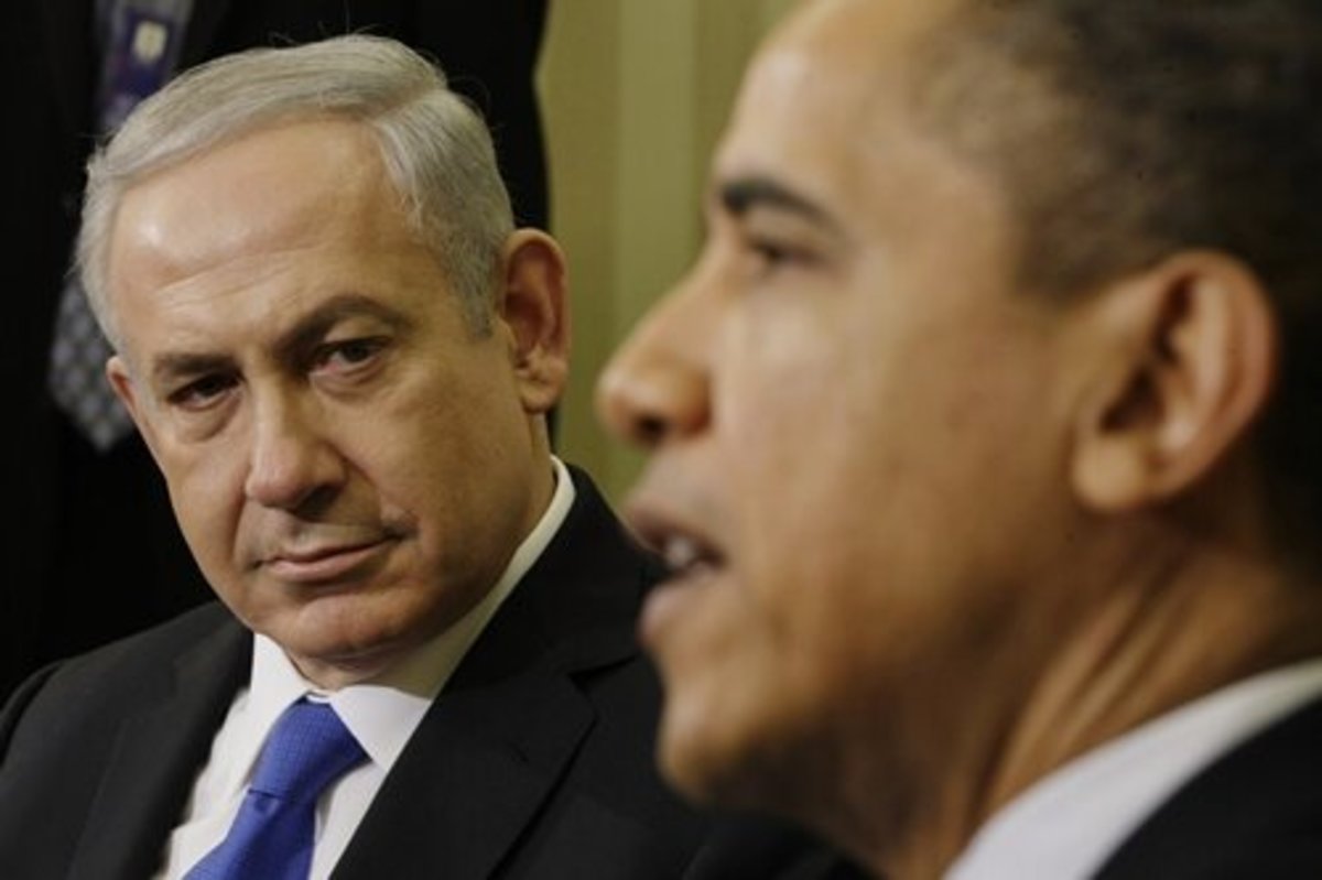 Barack Obama and Netanyahu