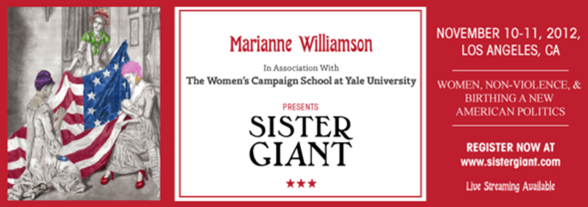 Sister Giant Marianne Williamson