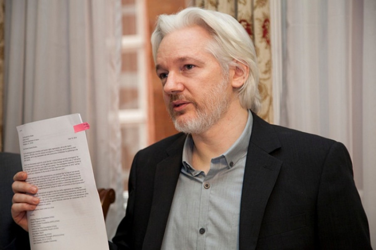 Julian Assange | Photo by Cancillería del Ecuador