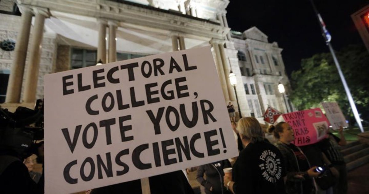 trump loses electoral college