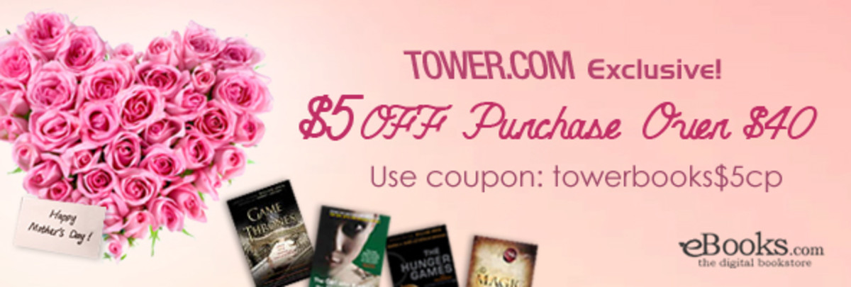 Tower Books Exclusive eBooks Coupon