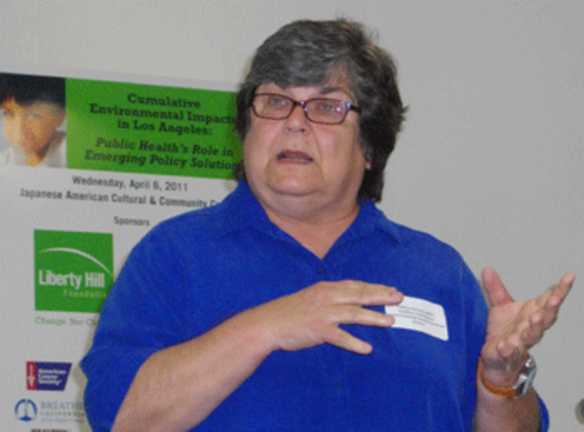 Andrea Hricko of the USC Environmental Health Sciences Center