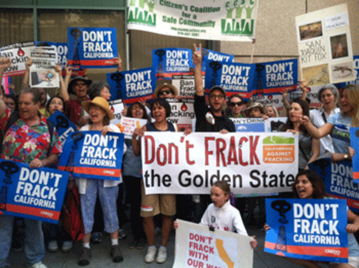 don't frack california