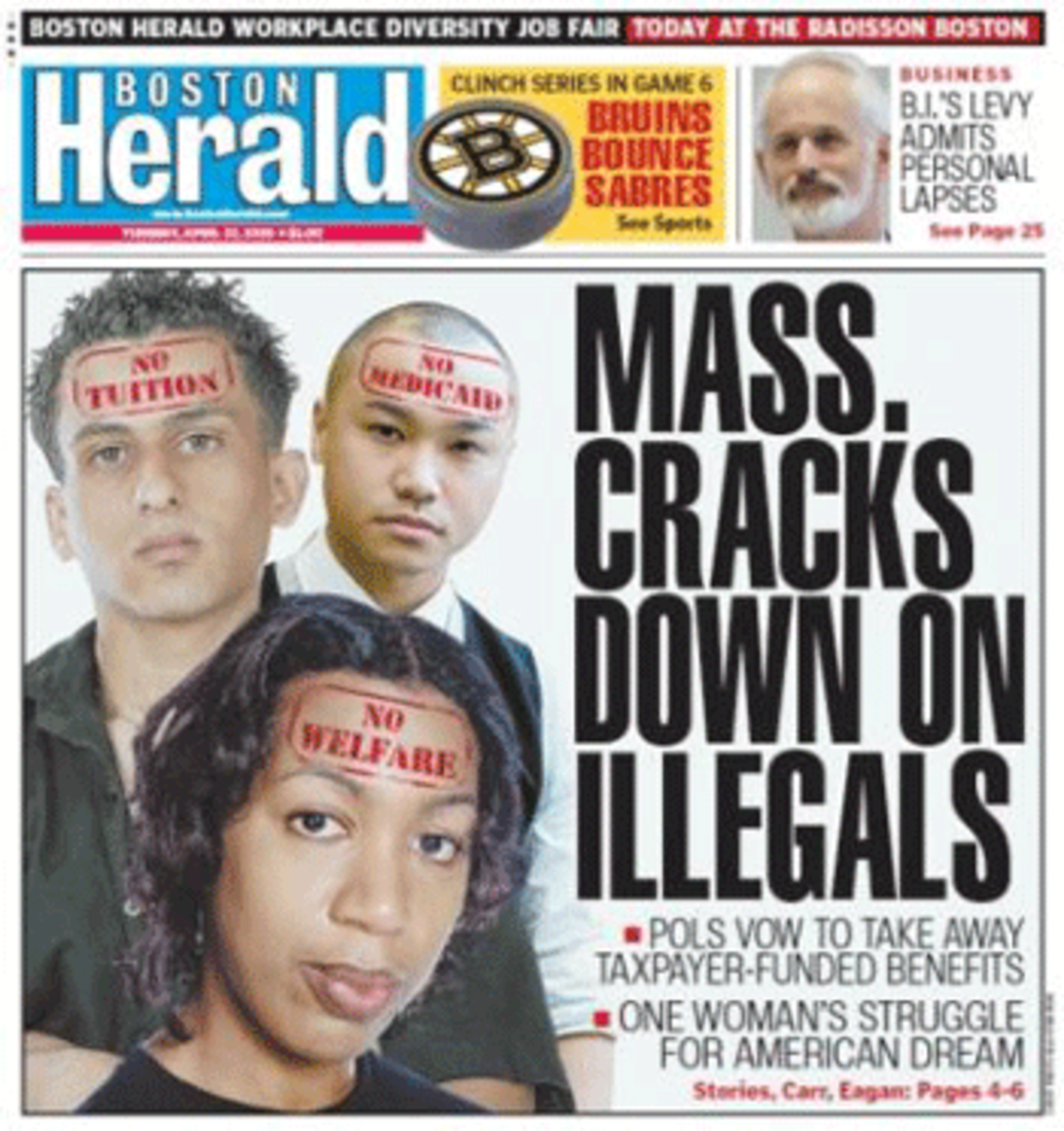 boston herald mass. cracks down on illegals