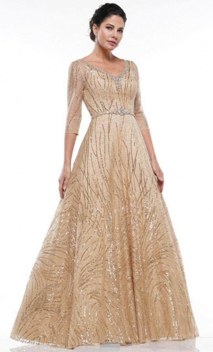 gold dress 450