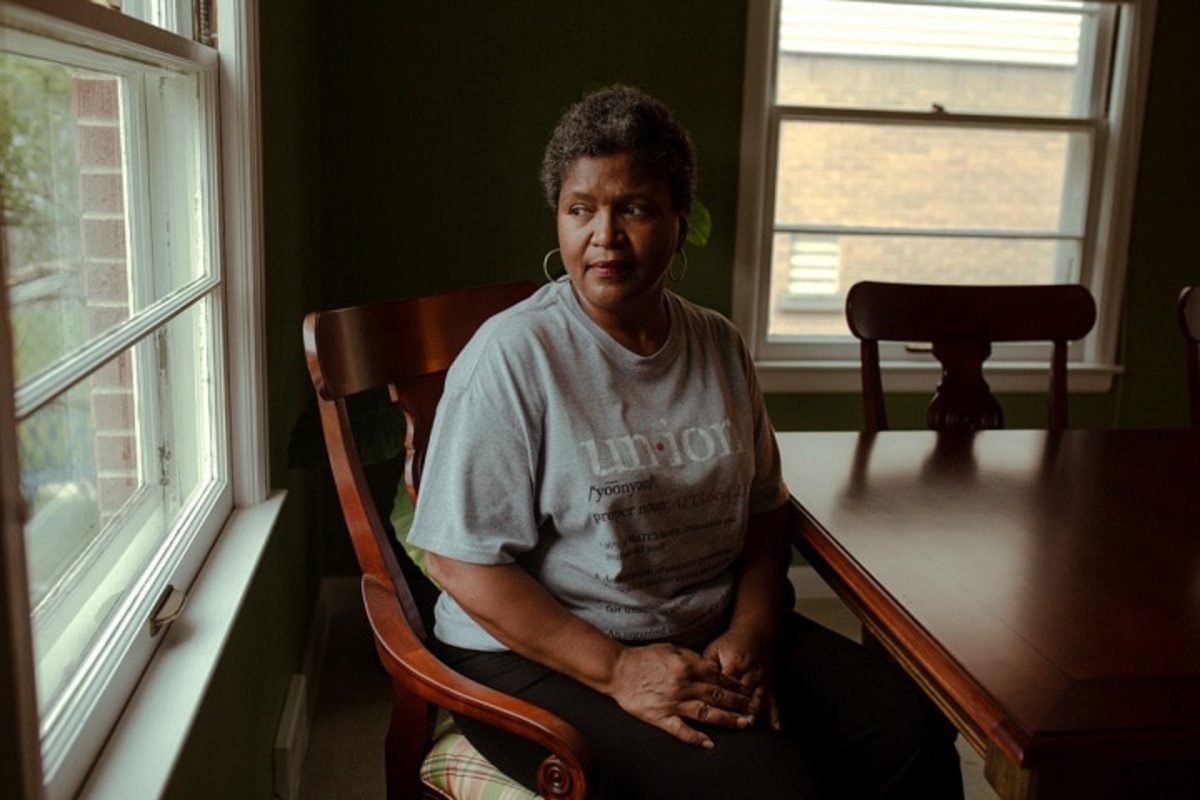 Barbara Toles, a former Democratic member of the Wisconsin State Assembly, at her home in Milwaukee.