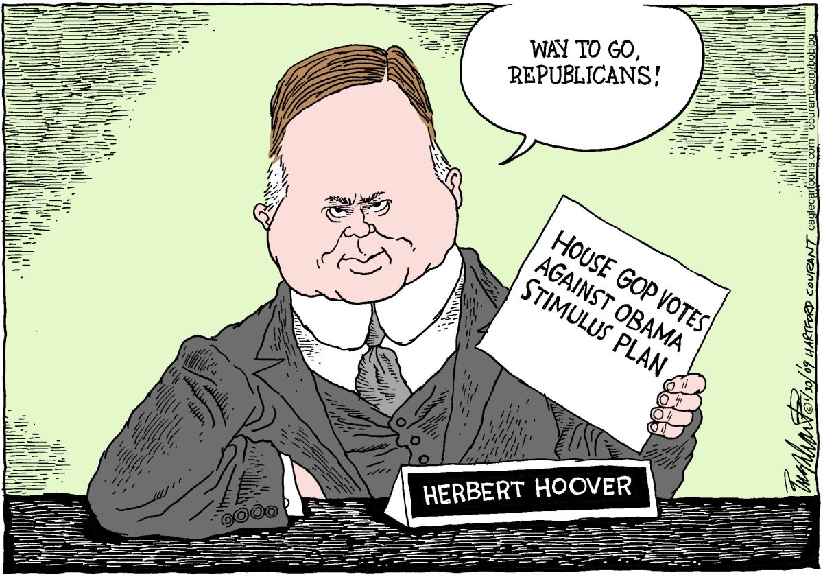 Alan Greenspan Robert Rubin Herbert Hoover Bad Economic Advice LA 