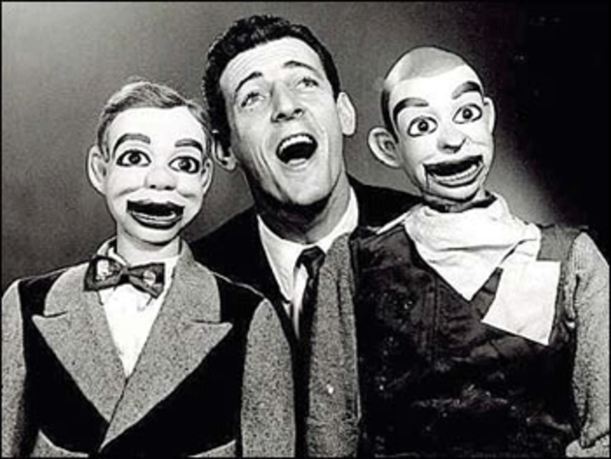 Paul Winchell and Jerry Mahoney and Knucklehead Smiff
