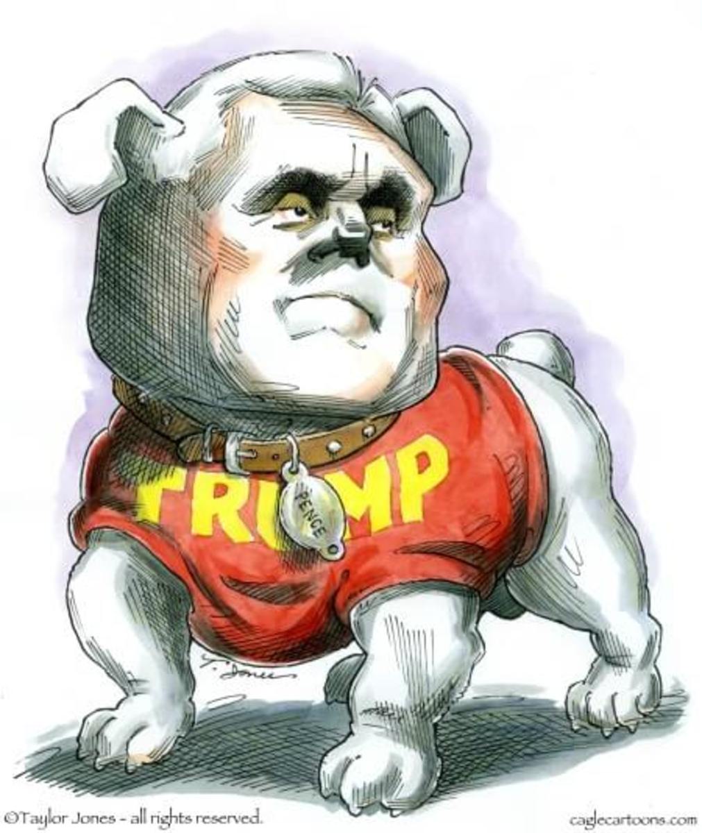 Mike Pence Poodle