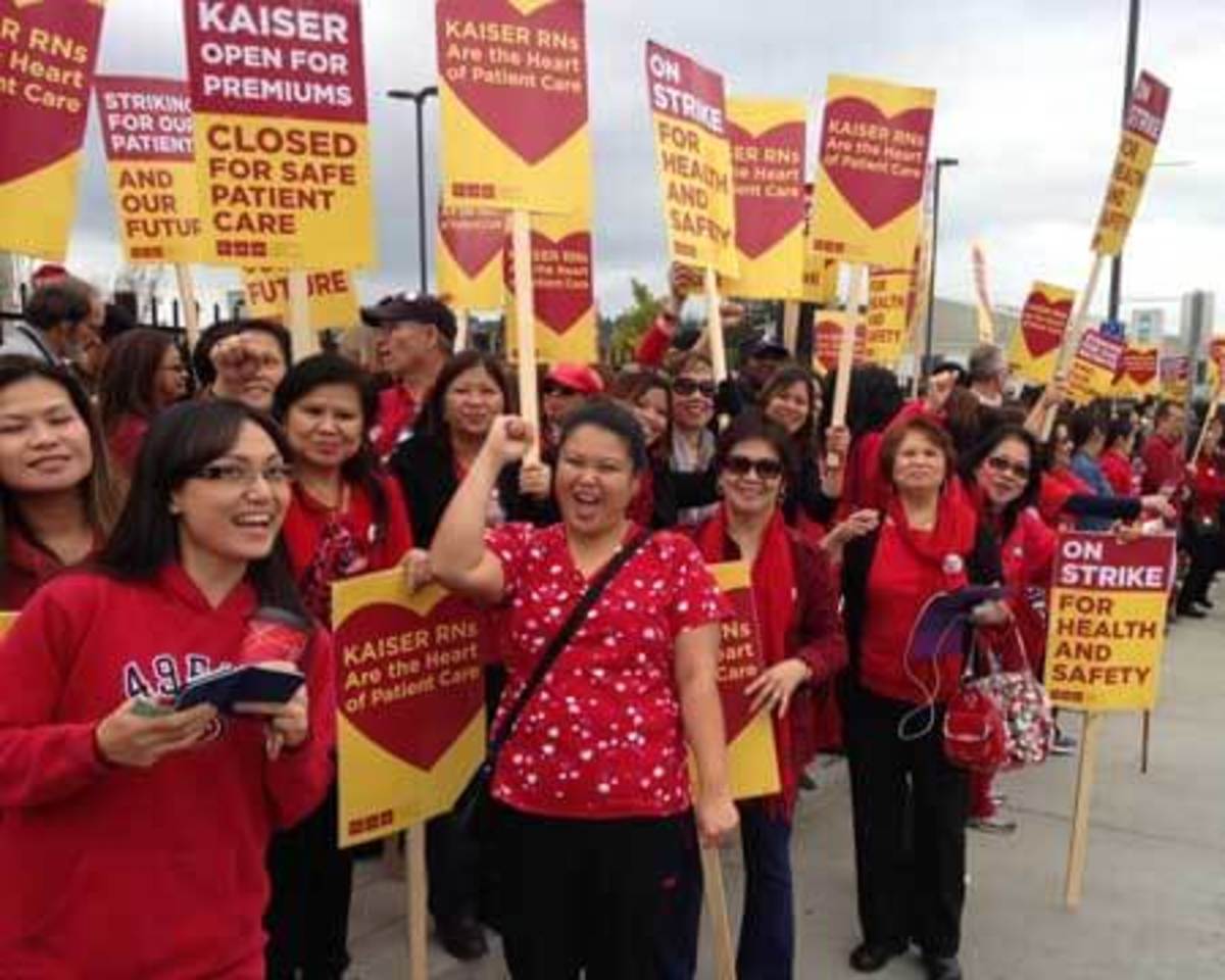 Kaiser Nurses Strike LA Progressive