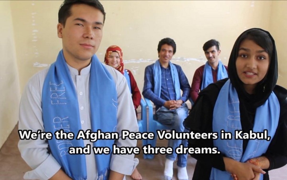 Afghan Peace Volunteers Dream