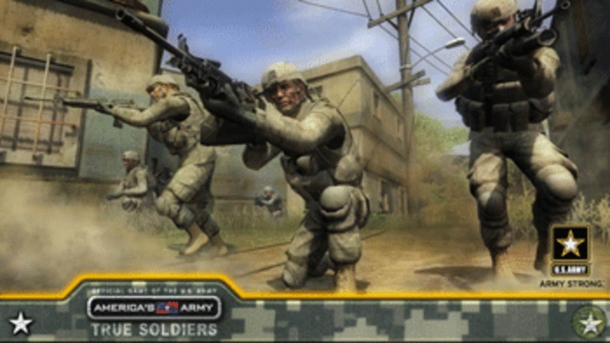 From the popular America's Army video game.