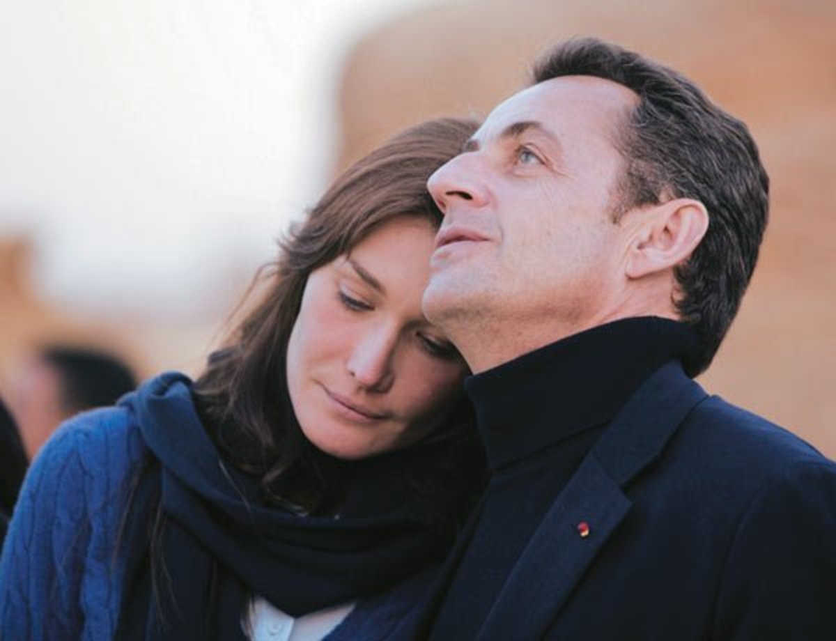 Carla Bruni and Nicolas Sarkozy