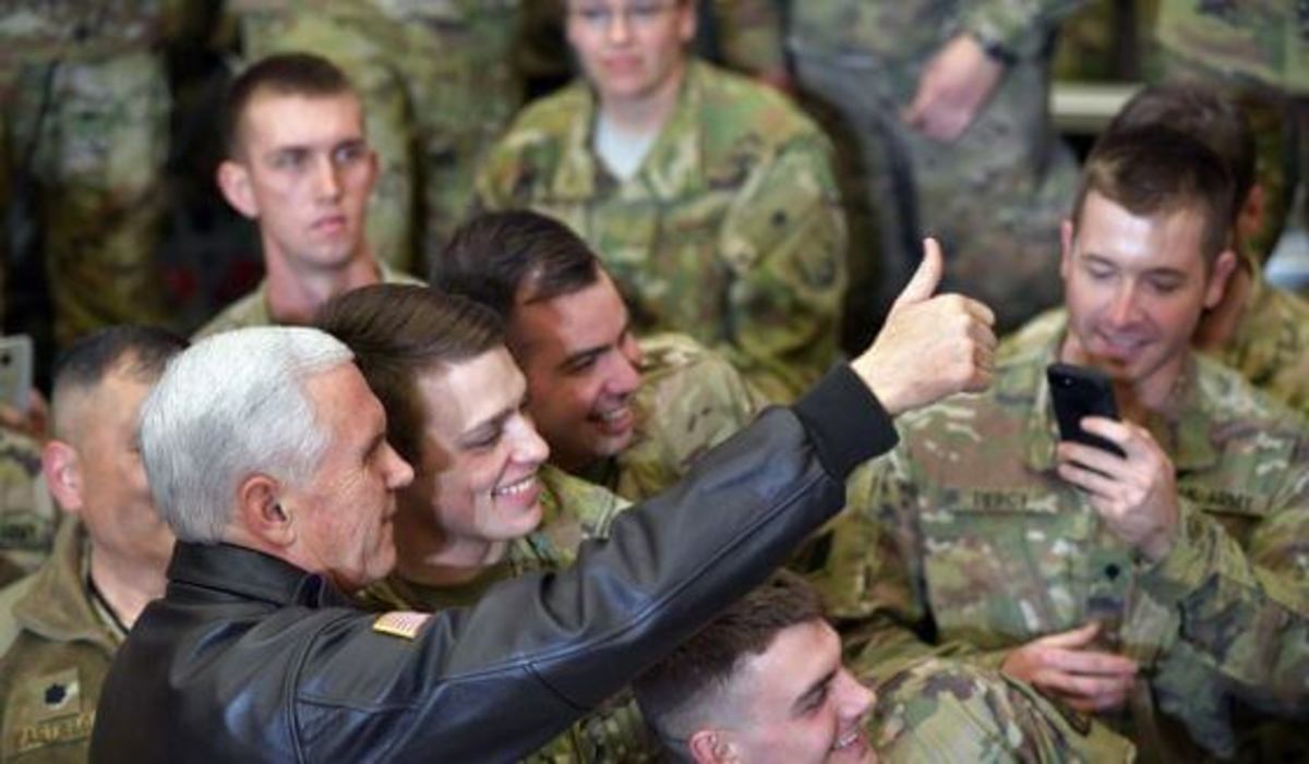Pence Visits Afghanistan
